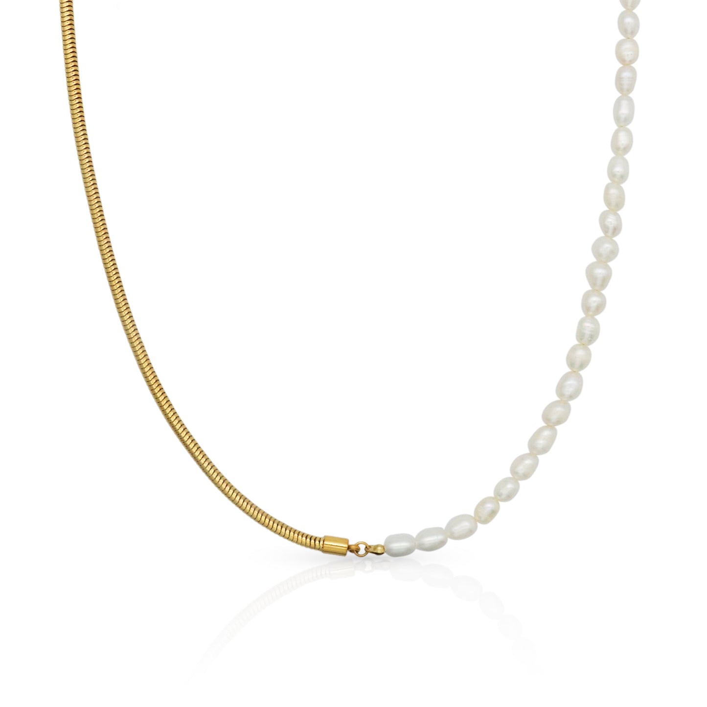 CHRISTELLE PEARL NECKLACE - Lolomo!