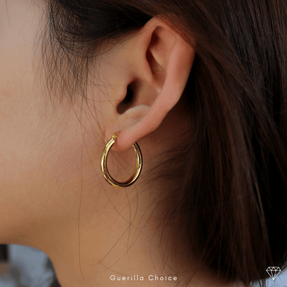 CLAIRE GOLD EARRINGS - Lolomo!