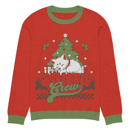 Sweat-shirt moche de Noël Santa Crew
