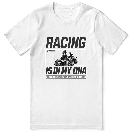 La course est dans mon ADN T-shirt de voiture