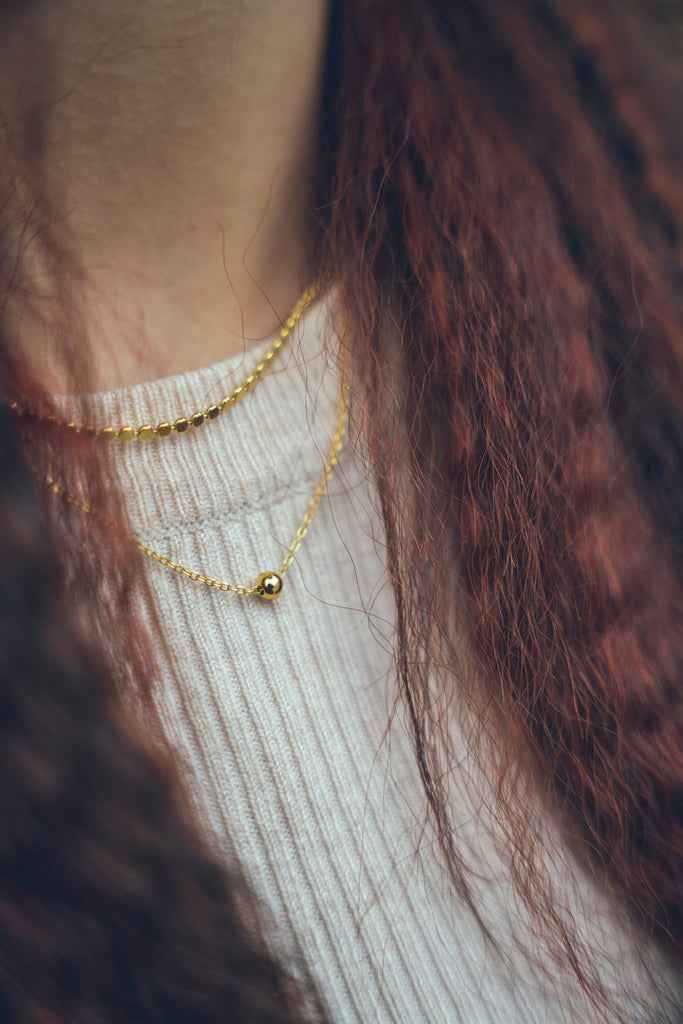 CELESTE GOLD NECKLACE