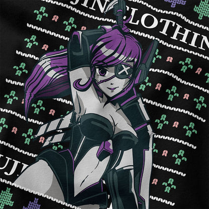 Cypher Girl Christmas T-Shirt - Lolomo!