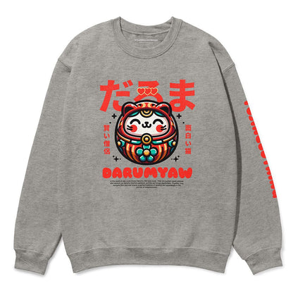Darumyaw Cat Sweatshirt - Lolomo!