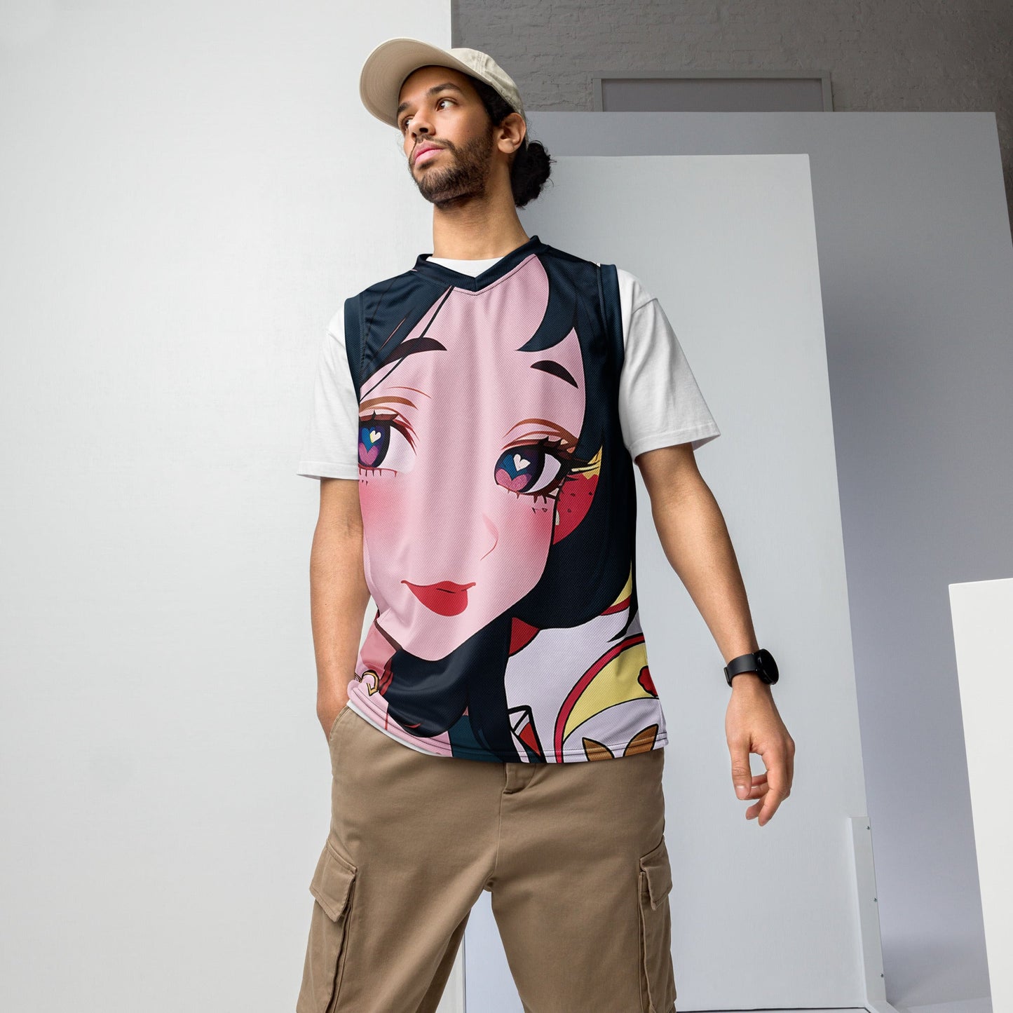 Deeply In Love Recycled Basketball Jersey - Lolomo!