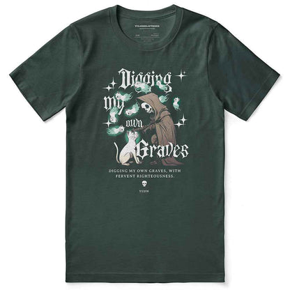 Digging My Own Graves Cat T-Shirt