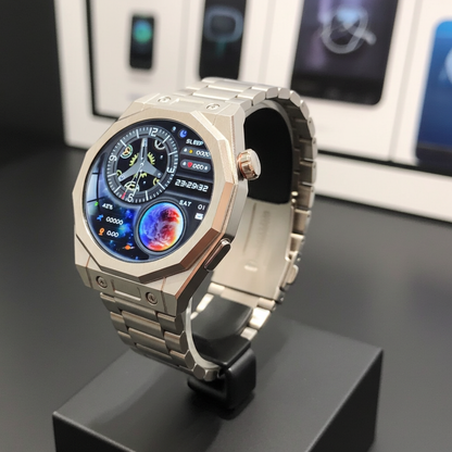The Octagon Men's Smartwatch – Collector-Grade Tech | Dapr Watches
