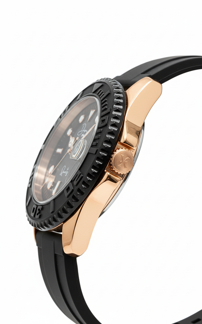 Minimalist Quartz Men's Watch - The Dark Night by Dapr