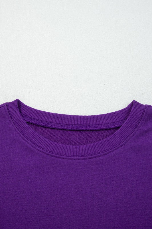 Varsity Stripe Pullover and Mini Skirt Set