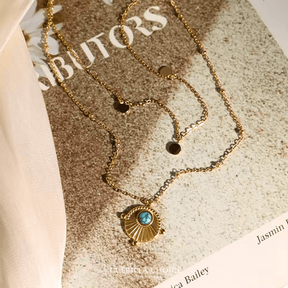 Éclat du Midi Gold Necklace - Lolomo!