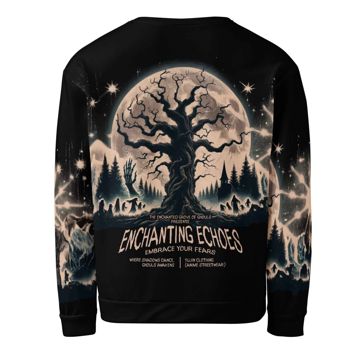 Enchanting Echoes Halloween Sweatshirt