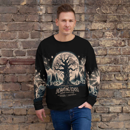 Enchanting Echoes Halloween Sweatshirt