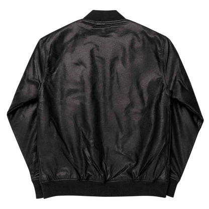 Gimbo Leather Bomber Jacket