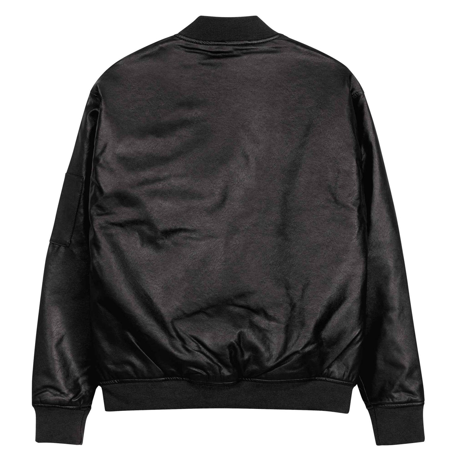 Gimbo Leather Bomber Jacket