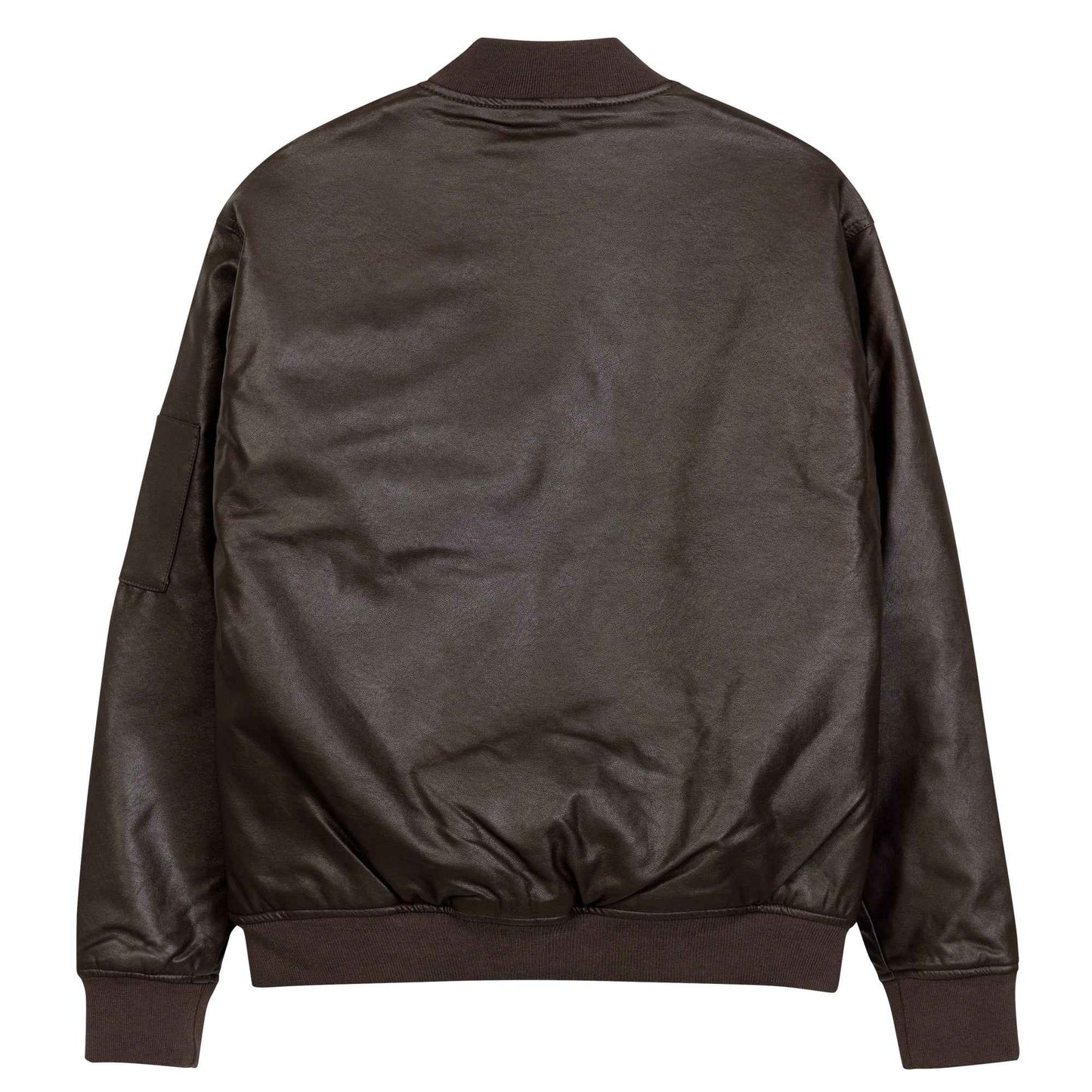 Gimbo Leather Bomber Jacket