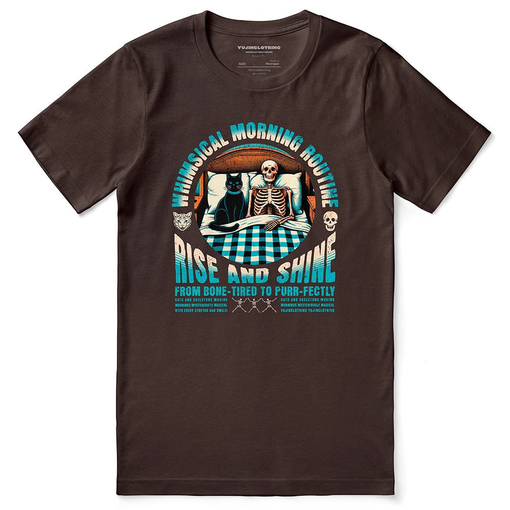 Good Morning Cat T-Shirt - Lolomo!