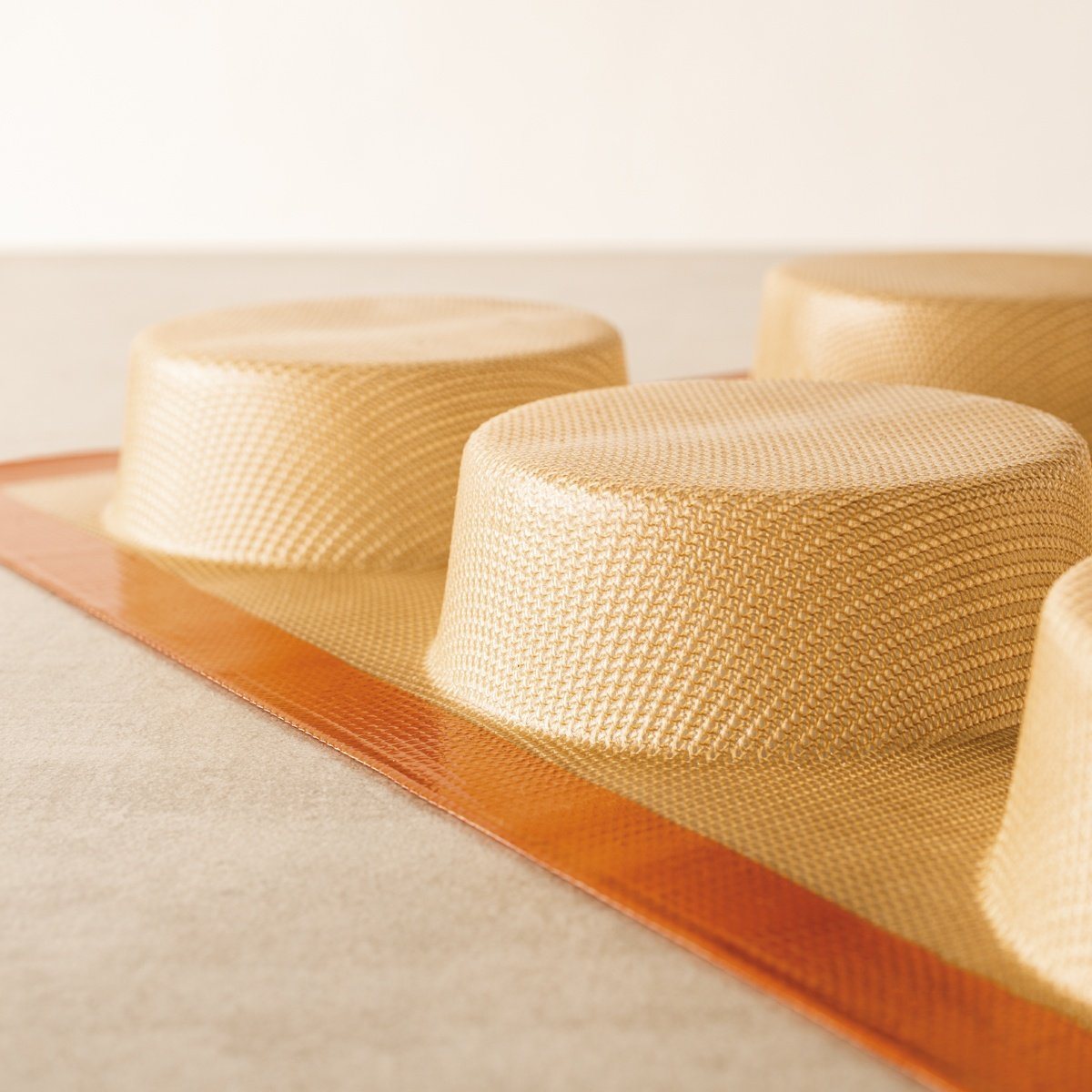 Grand moule rond Silpat à 6 trous