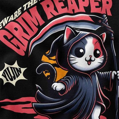 Grim Reaper Cat T-Shirt