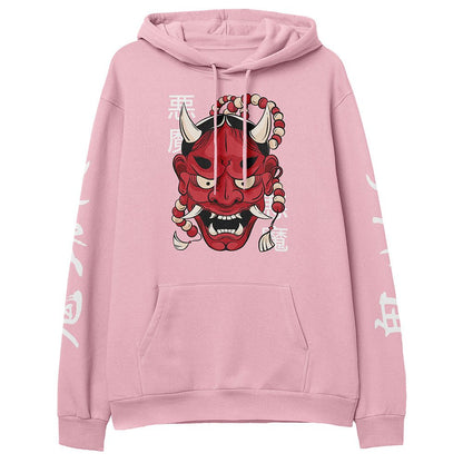 Hannya Demon Mask Hoodie - Lolomo!