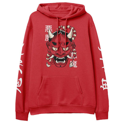 Hannya Demon Mask Hoodie - Lolomo!