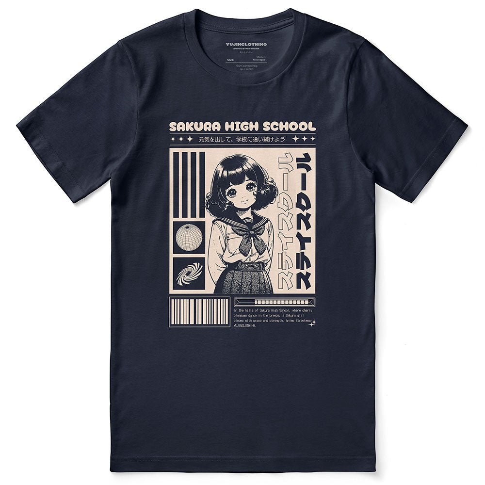 High School Girl T-Shirt - Lolomo!