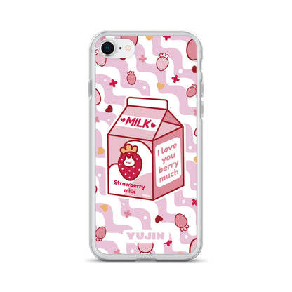 Coque iPhone Fraise