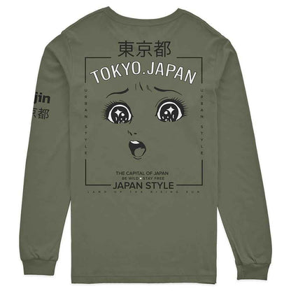 Japan Style Long Sleeve T-Shirt