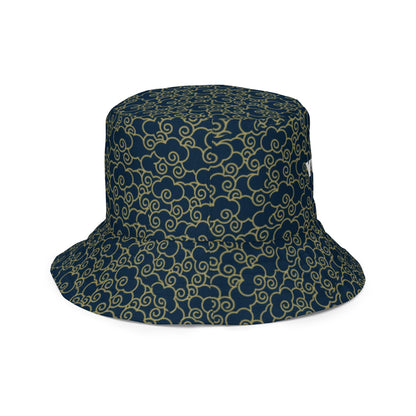 Japanese Clouds Reversible Bucket Hat - Lolomo!