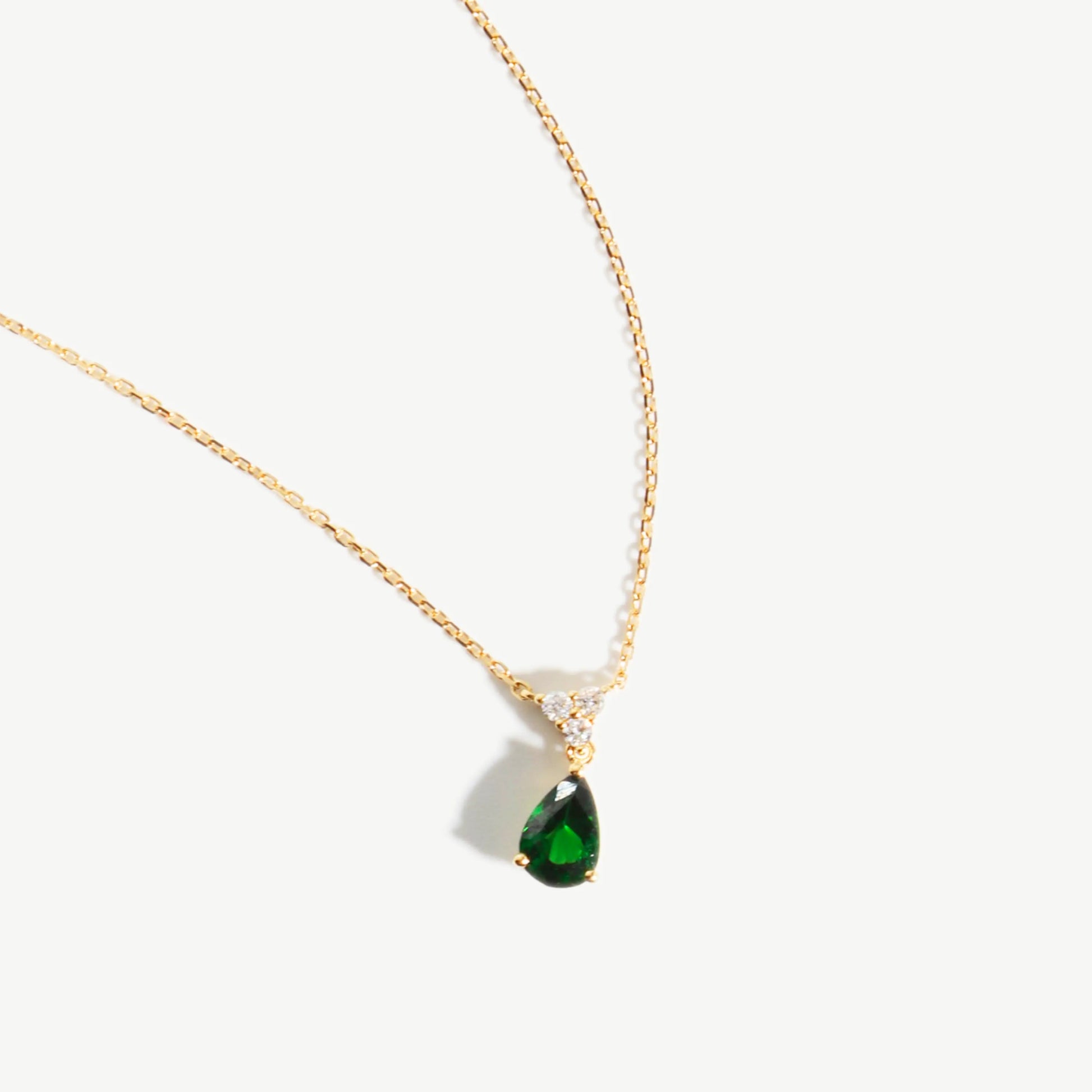 Jardin Vert Tsavorite & Diamond Pendant - Lolomo!