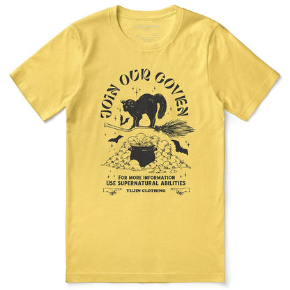 Join Our Coven Cat T-Shirt - Lolomo!