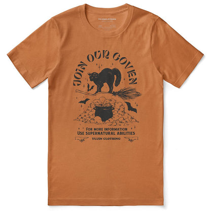 Join Our Coven Cat T-Shirt - Lolomo!