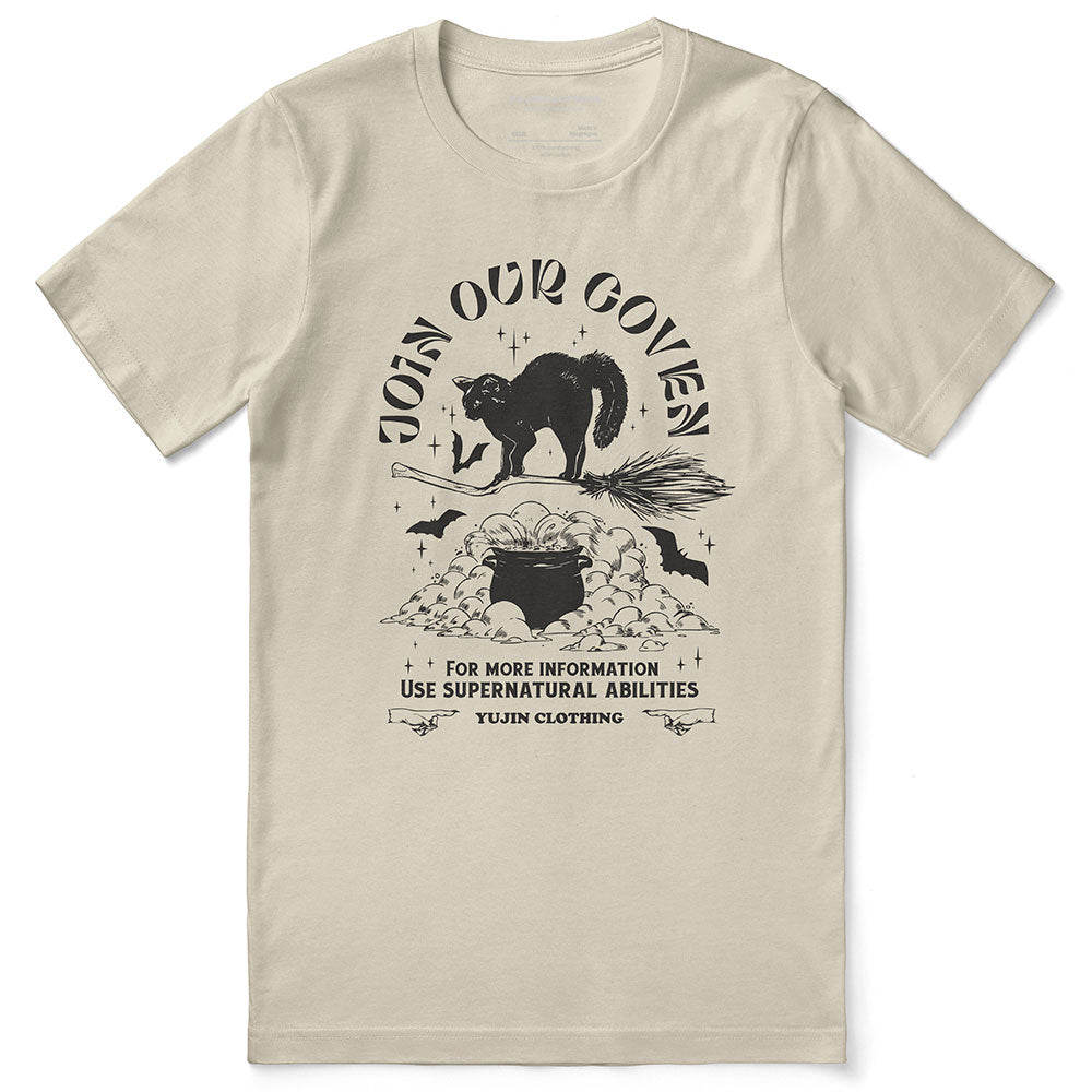 Join Our Coven Cat T-Shirt - Lolomo!
