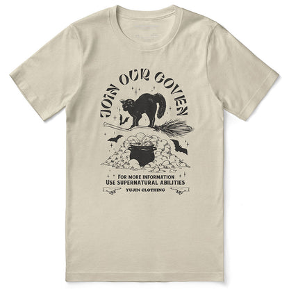 Join Our Coven Cat T-Shirt - Lolomo!
