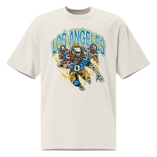 Los Angeles Chargers "Staple" White T-Shirt