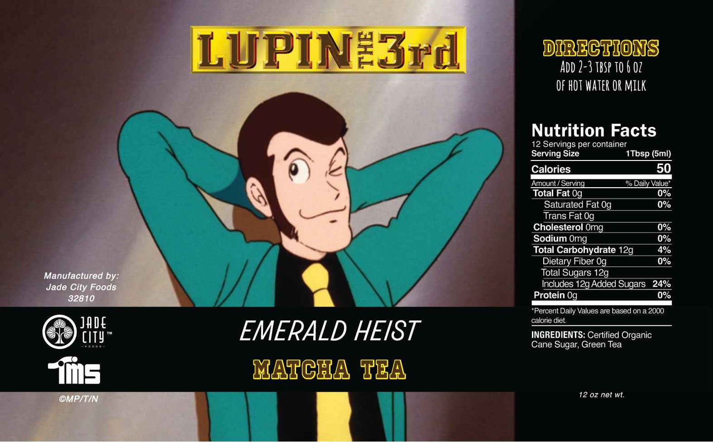 Emerald Heist Matcha Tea