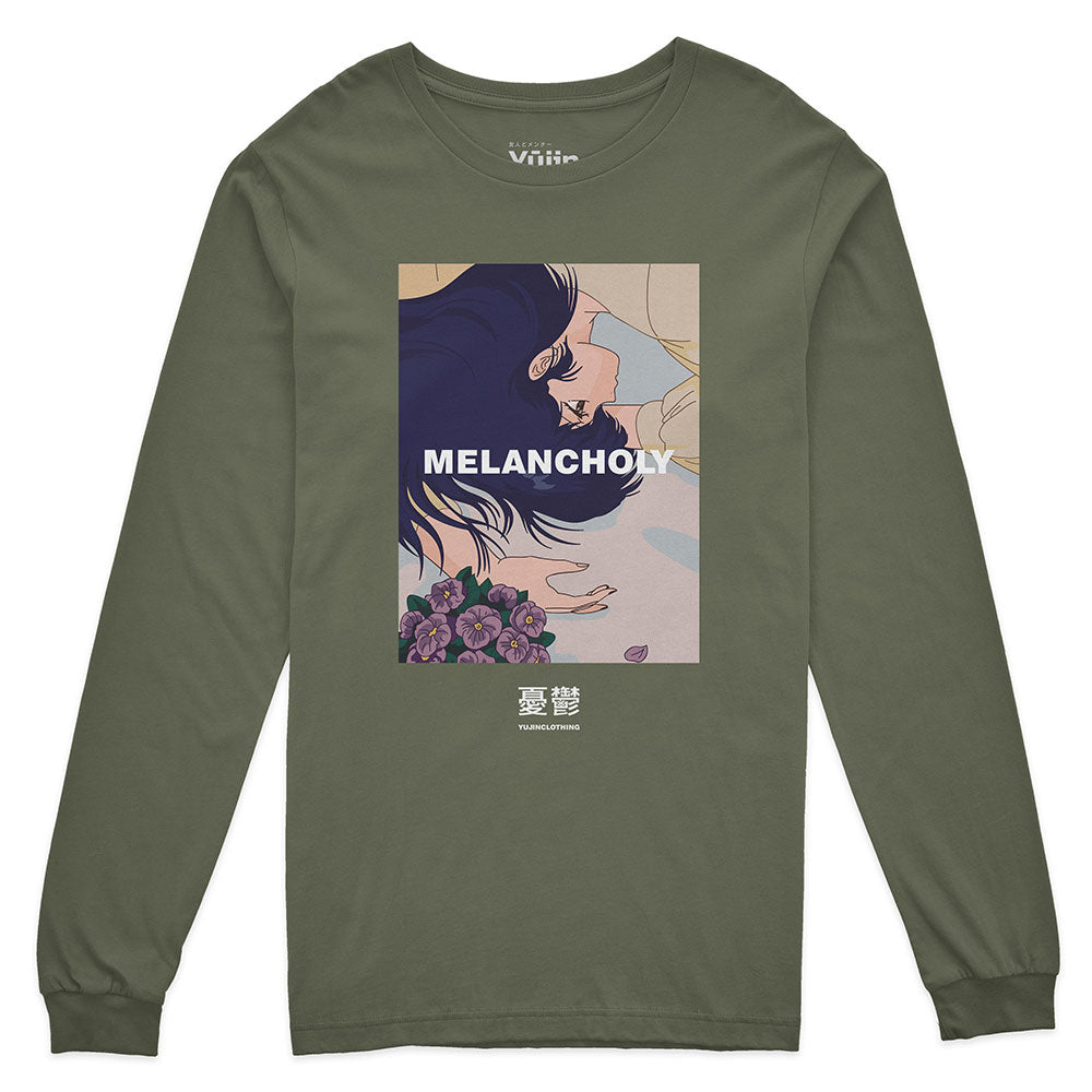 Melancholy Long Sleeve T-Shirt - Lolomo!
