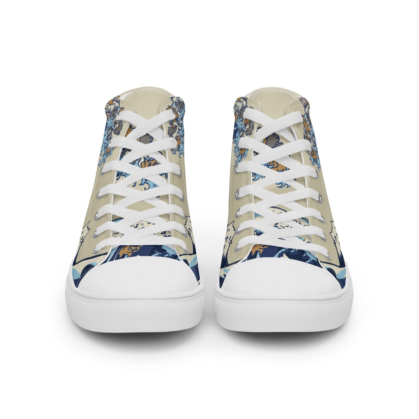 Men’s Japanese Cat Waves Shoes - Lolomo!