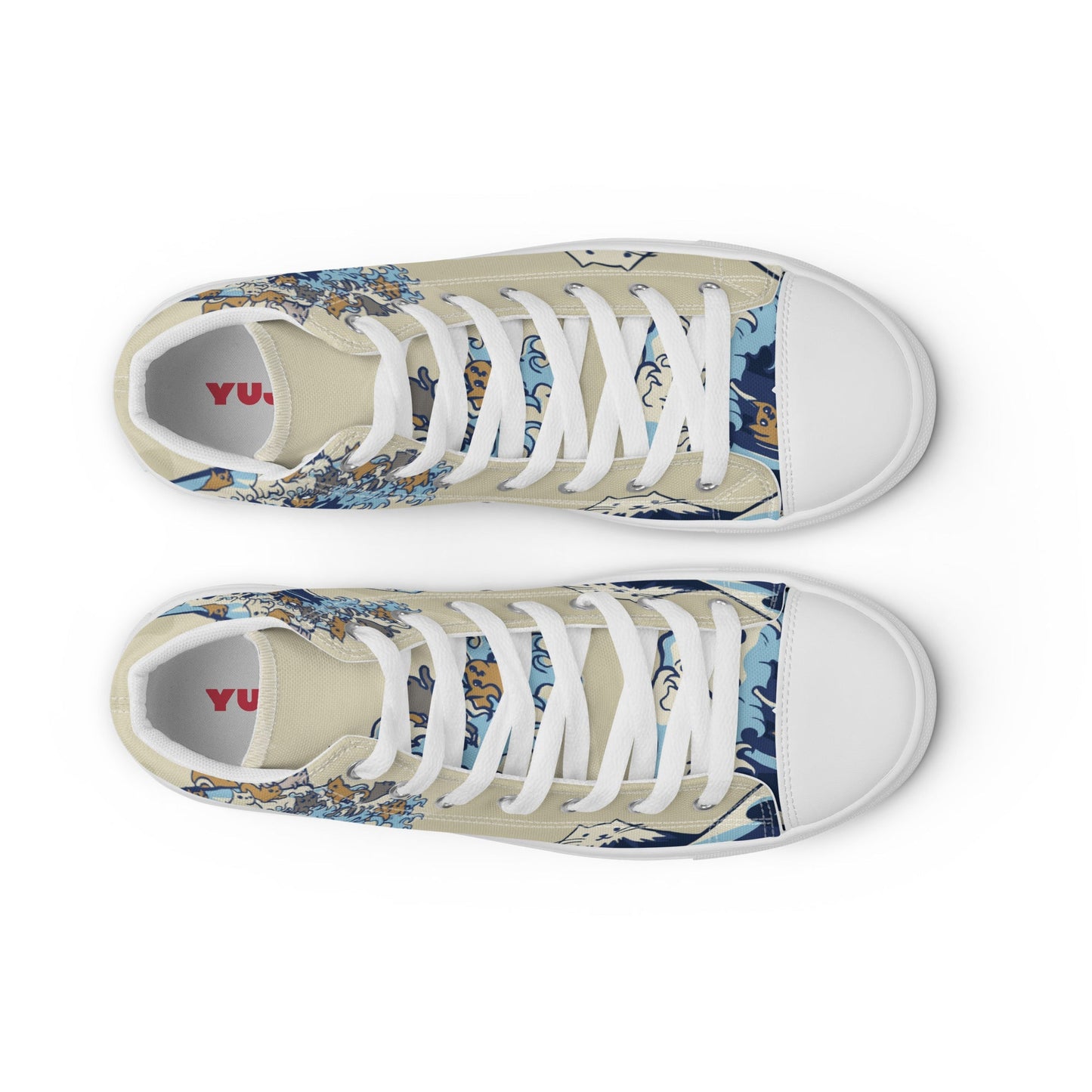 Men’s Japanese Cat Waves Shoes - Lolomo!