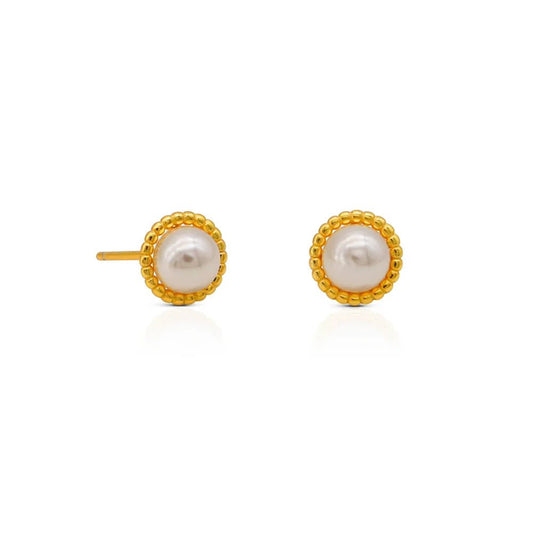 Mirabelle Gold Earrings - Lolomo!