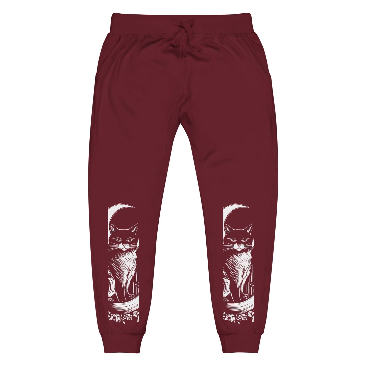 Moon And Cat Sweatpants - Lolomo!