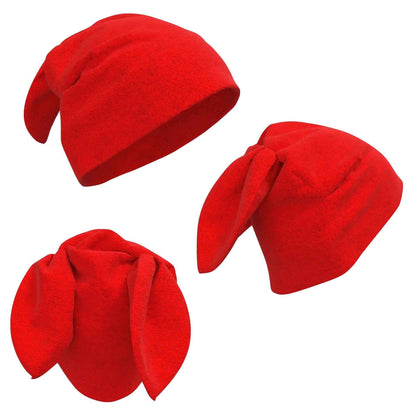 New Colors Fleece Bunny Beanie