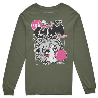 Oni-Chan Bubble Long Sleeve T-Shirt
