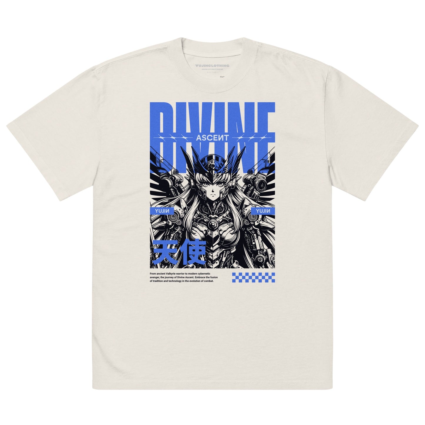 T-shirt surdimensionné délavé Divine Ascent