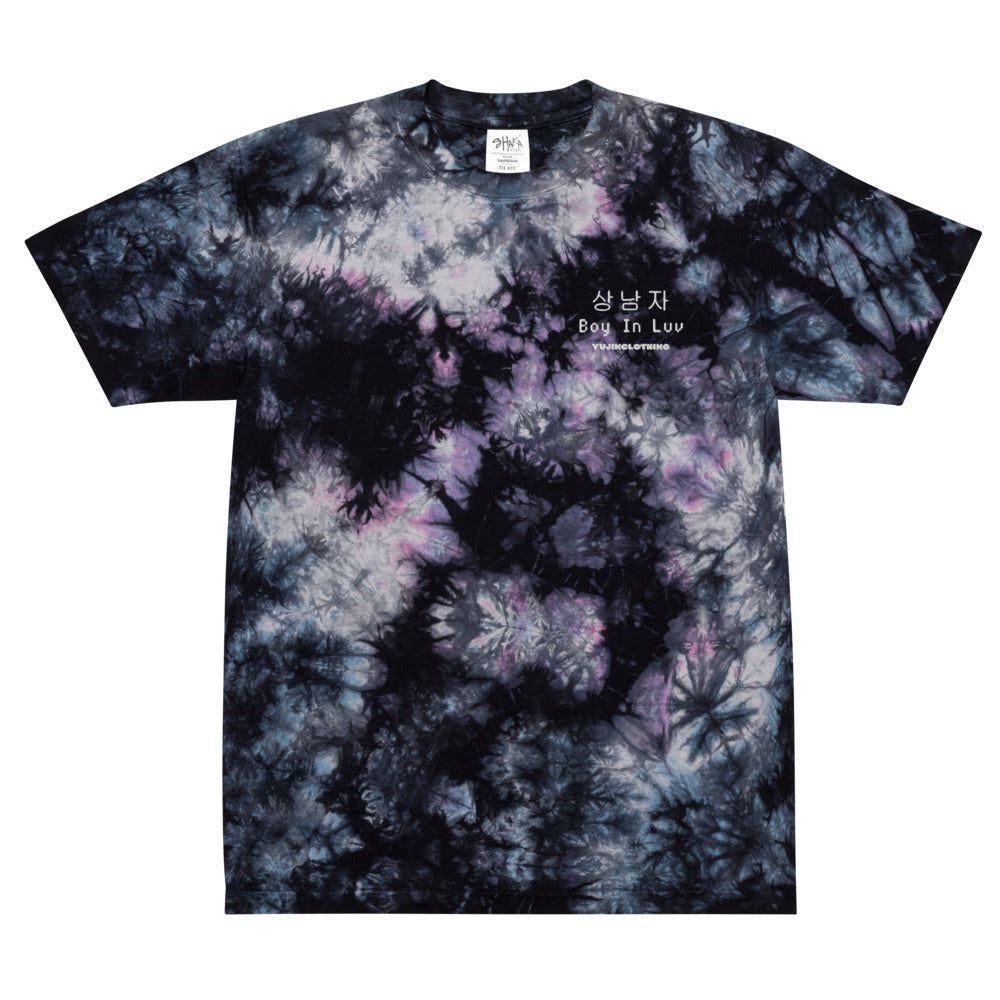 T-shirt tie-dye garçon amoureux
