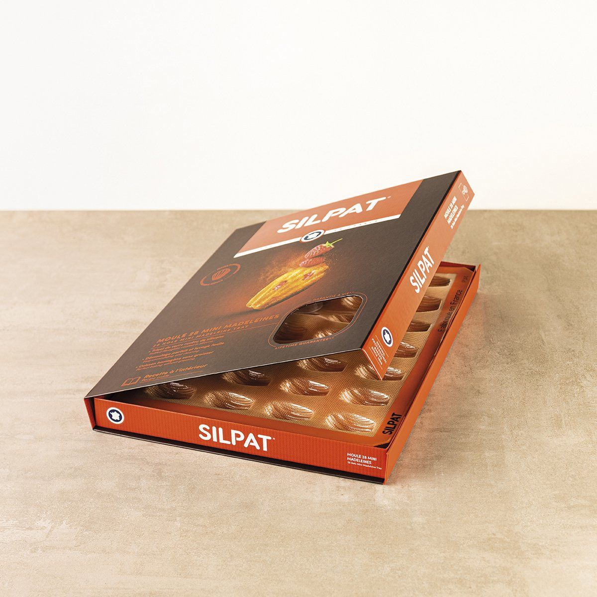 Moule à mini madeleines Silpat Perfect 28 