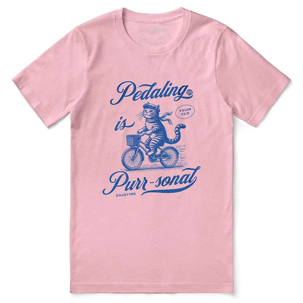 Pedaling Cat T-Shirt
