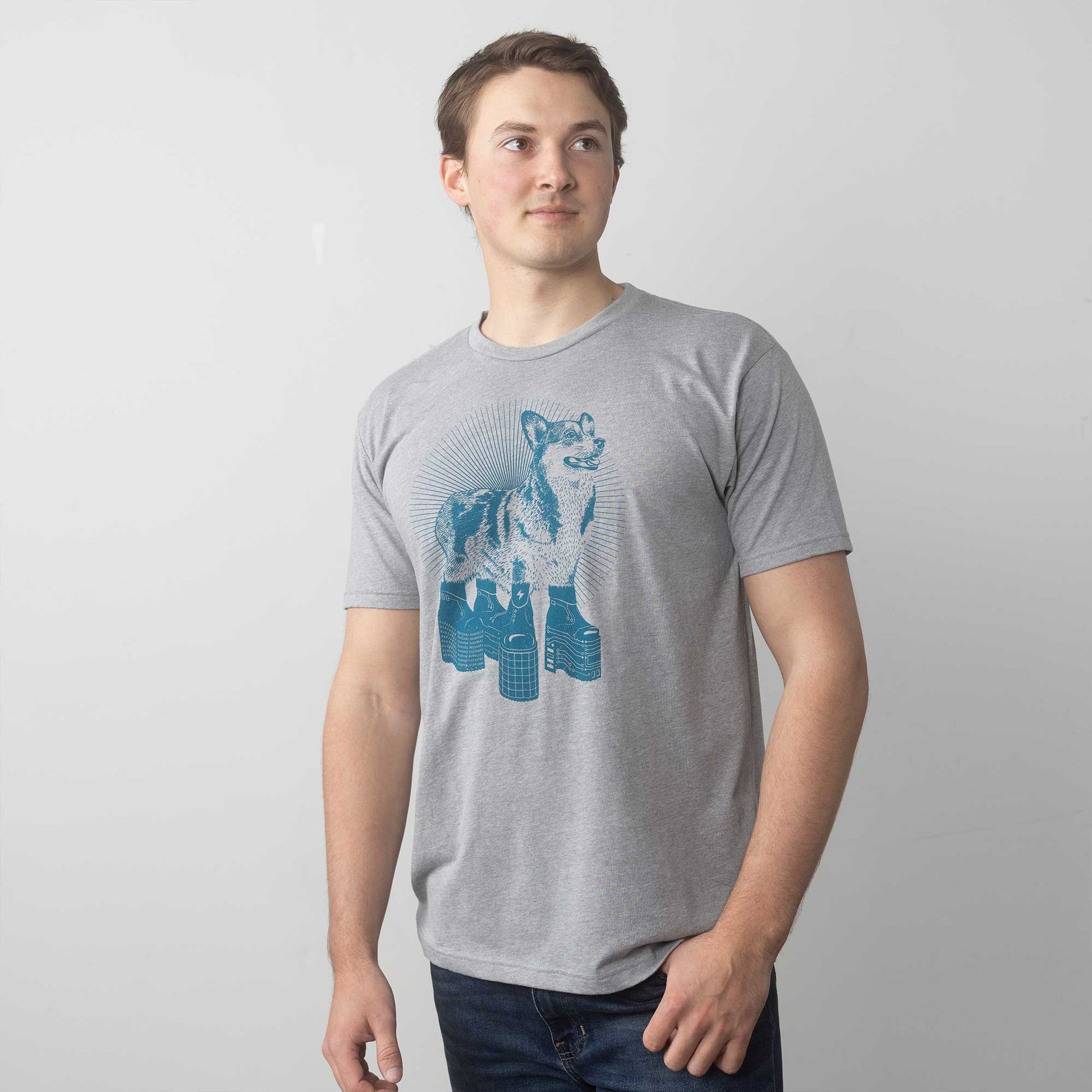 Platform Corgi T-shirt - Lolomo!