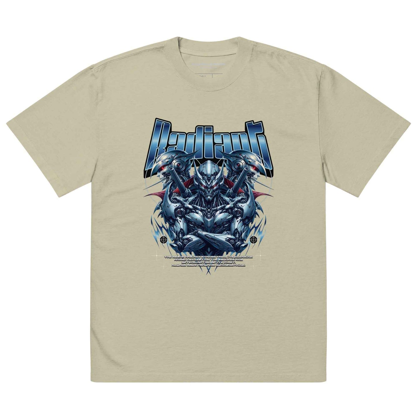 Radiant Oversized Faded T-Shirt