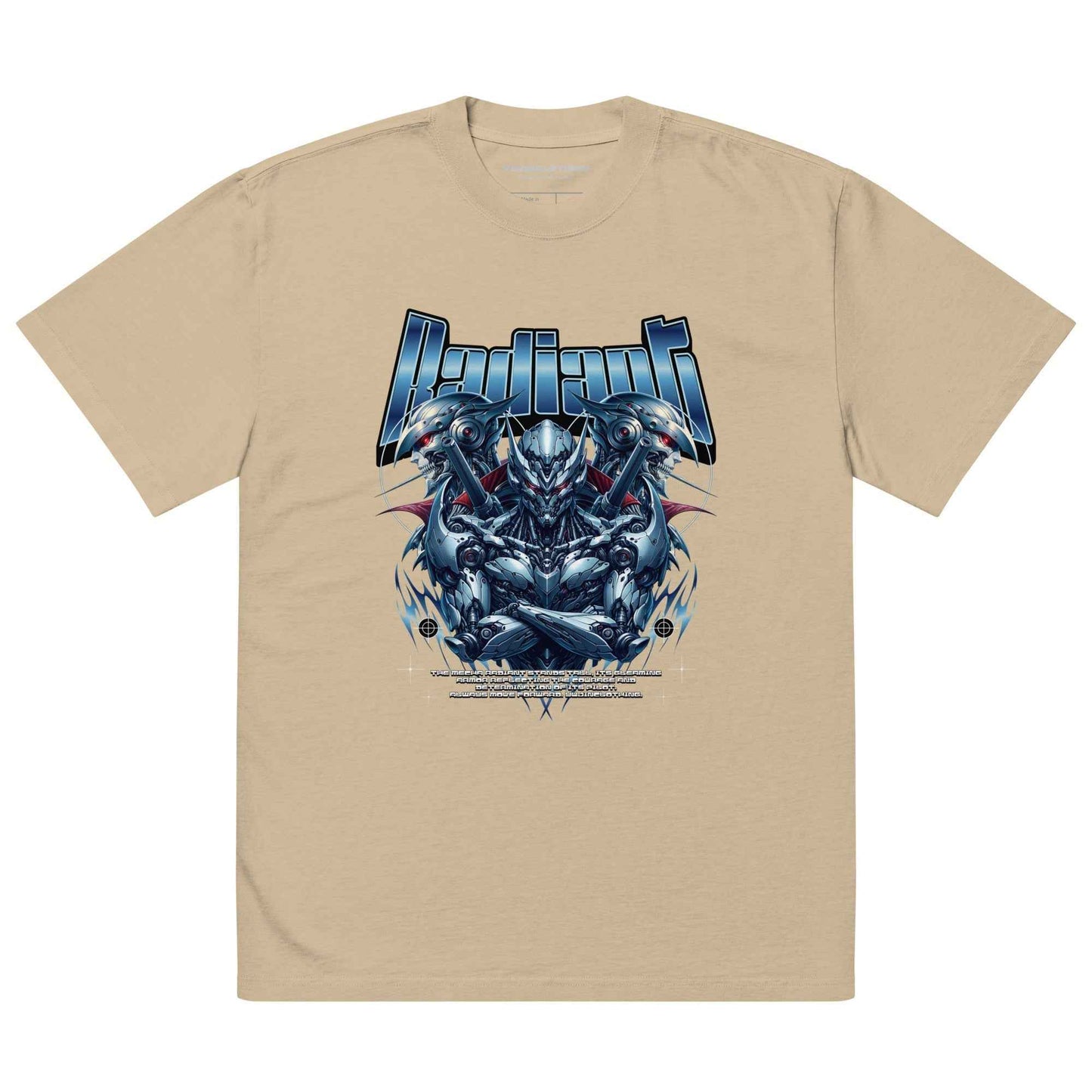 Radiant Oversized Faded T-Shirt