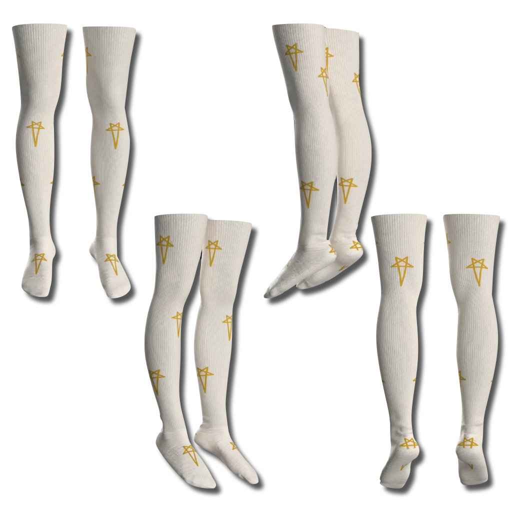 Rick Boot Sock Stars - Crew & Thigh High