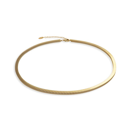 ROSAIRE SNAKE NECKLACE - Lolomo!